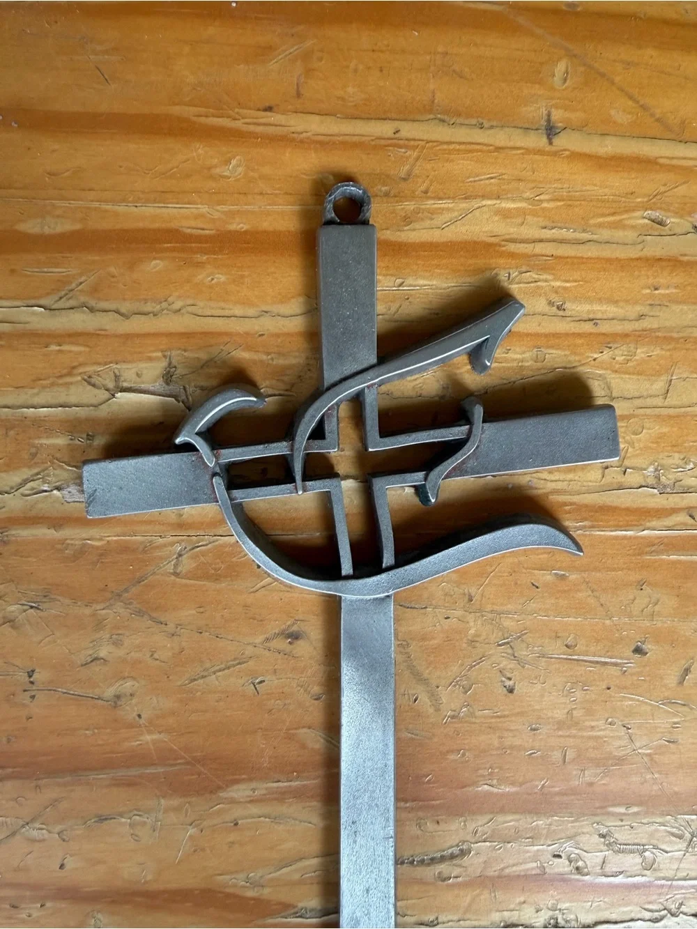 Fine Pewter Lutheran Cross Wall Decor